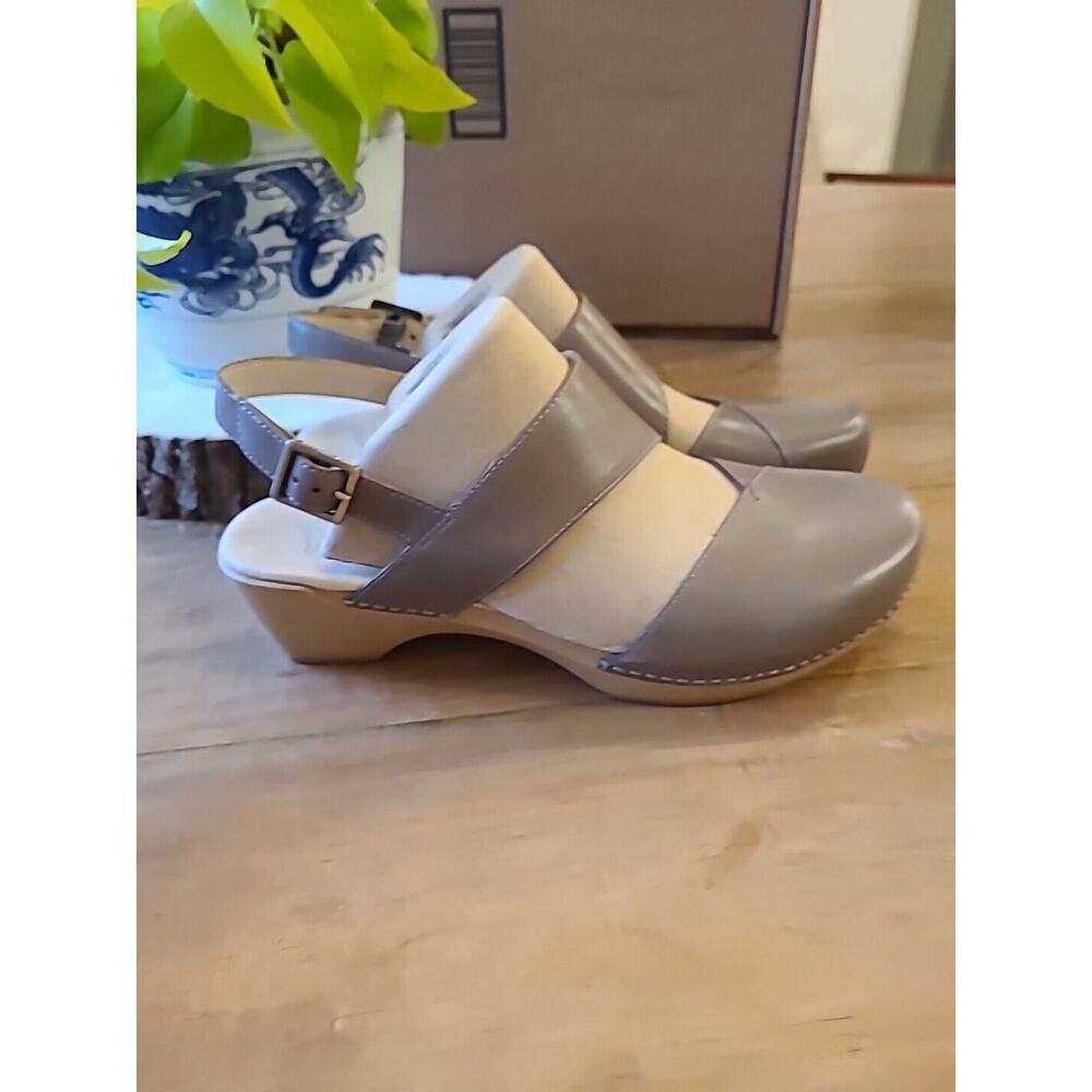 Dansko Womens Kristy Mary Jane Leather Sandals Clog Shoe Sz 41 EU NEW no Box - Picture 2 of 6